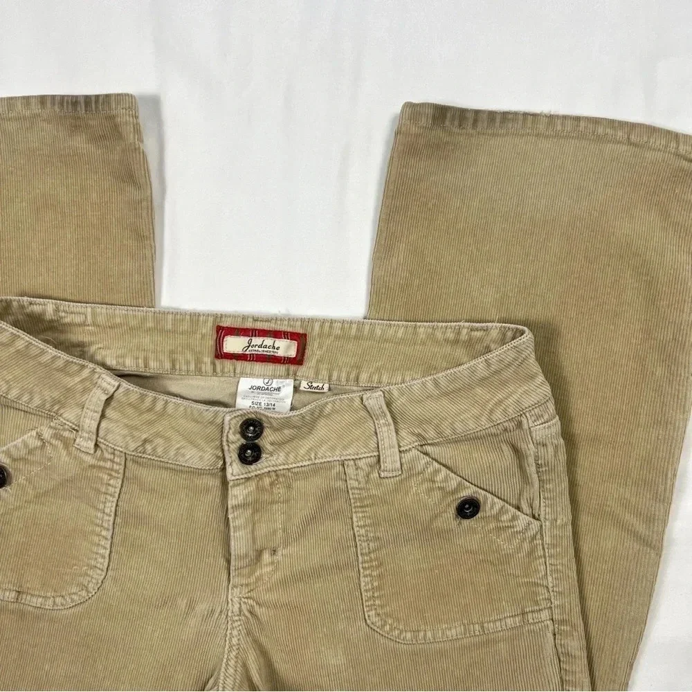 Y2K Jordache Wide Leg Corduroy Pants